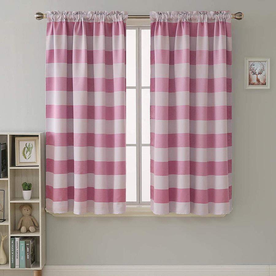 Contemporary Pink Curtains for Every Room - Deconovo US