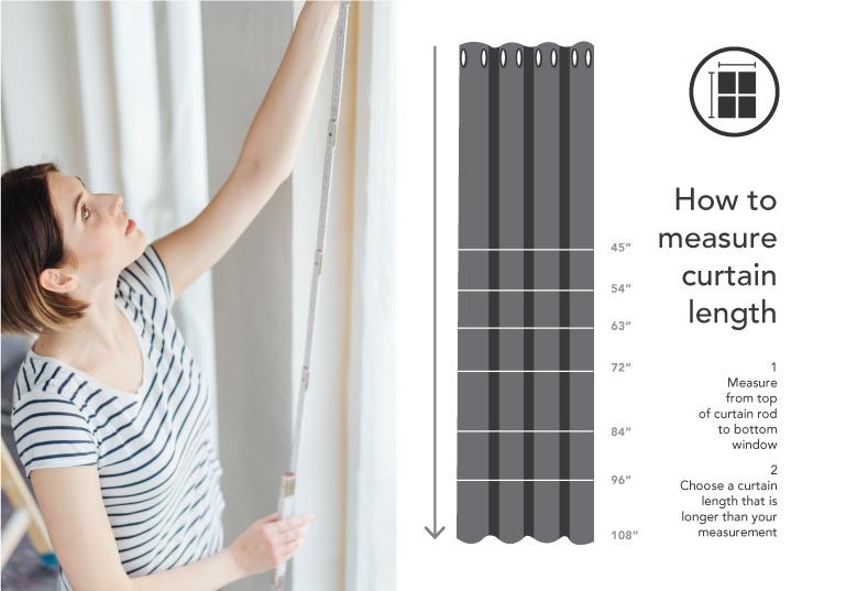 How to Choose your Curtains Measurements: Full Guide with Video - Deconovo US