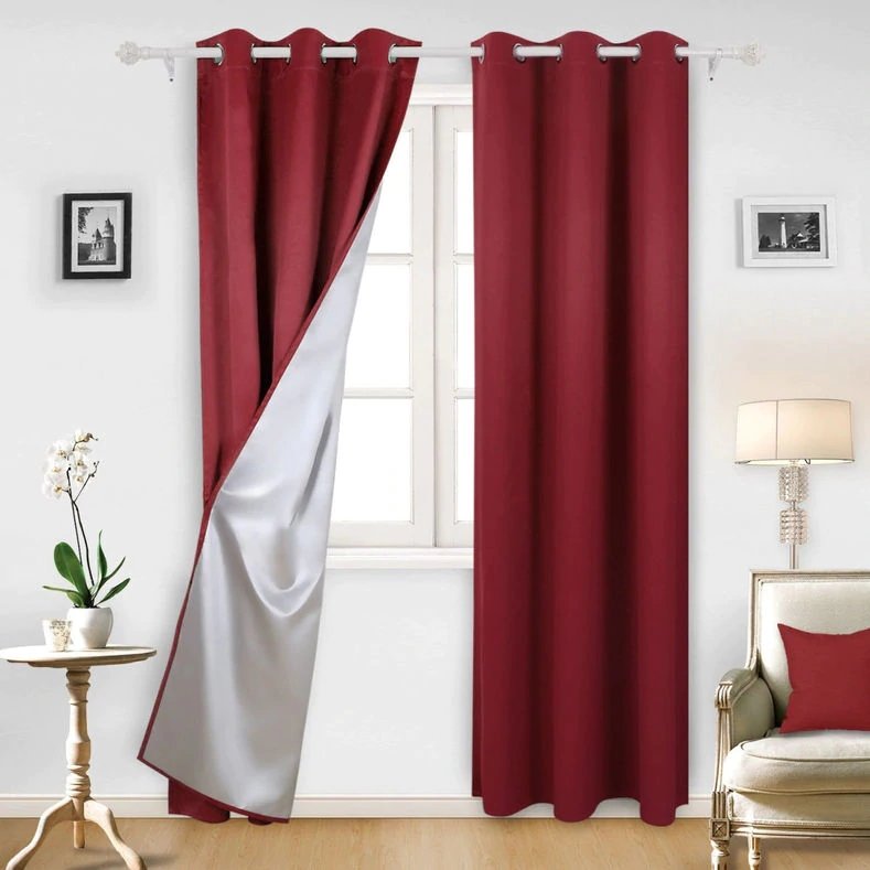 Red Curtains for EVERY Room - Deconovo US