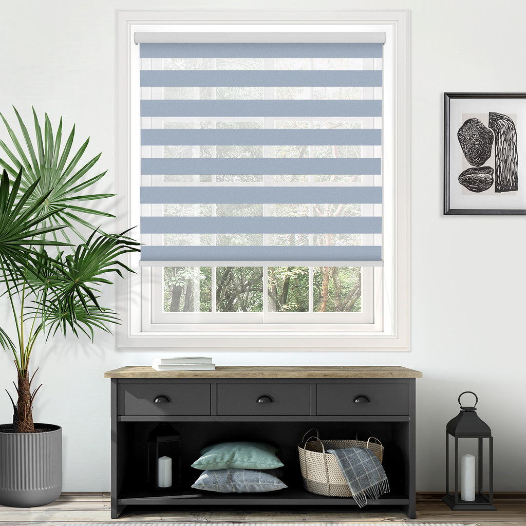 Elodie Custom Blackout and Waterproof Zebra Blinds - Deconovo US