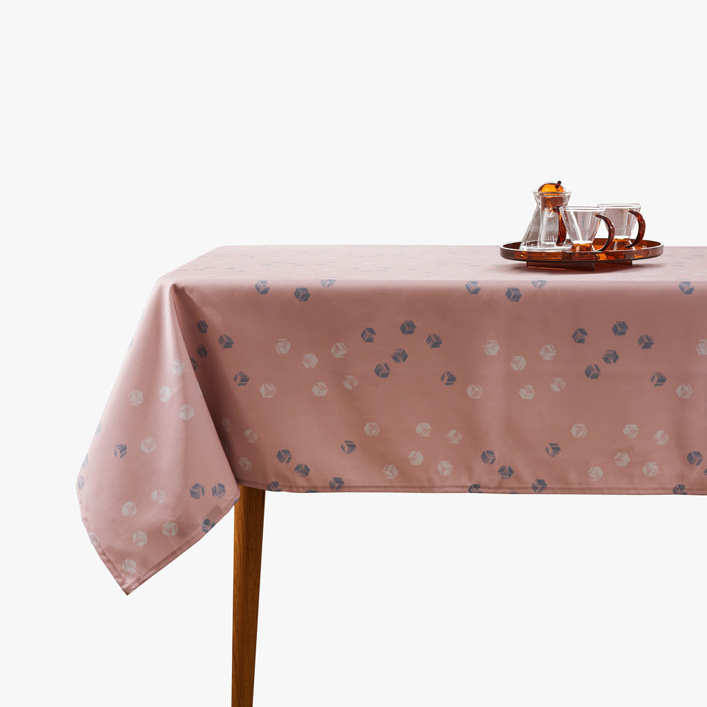 Modern Cubic Play Waterproof Tablecloth