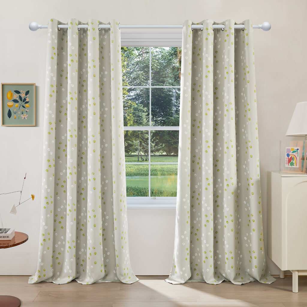 Modern Cubic Play Thermal Blackout Curtains