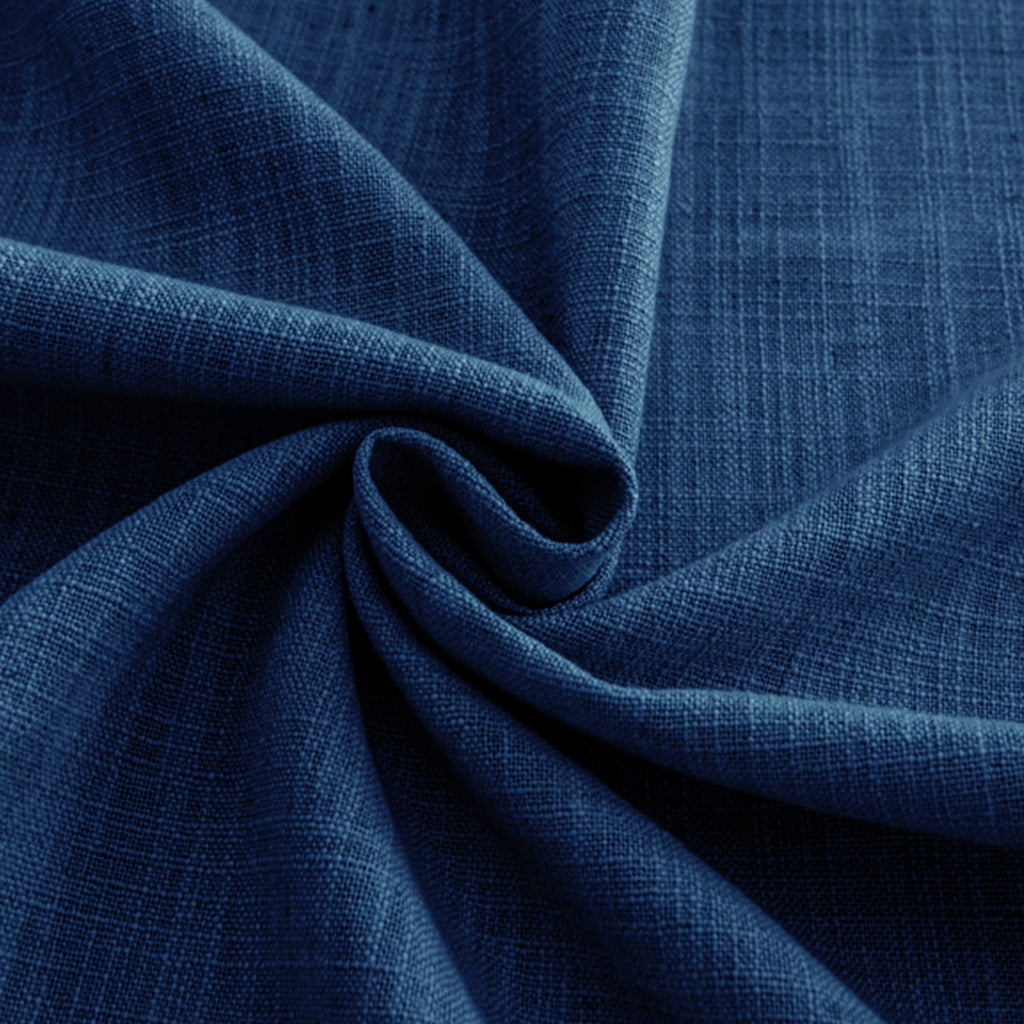 Olivia Custom Linen Blackout Curtains - Deconovo US