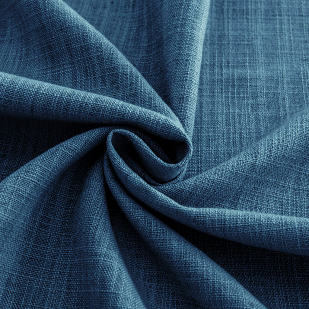 Olivia Custom Linen Blackout Curtains - Deconovo US