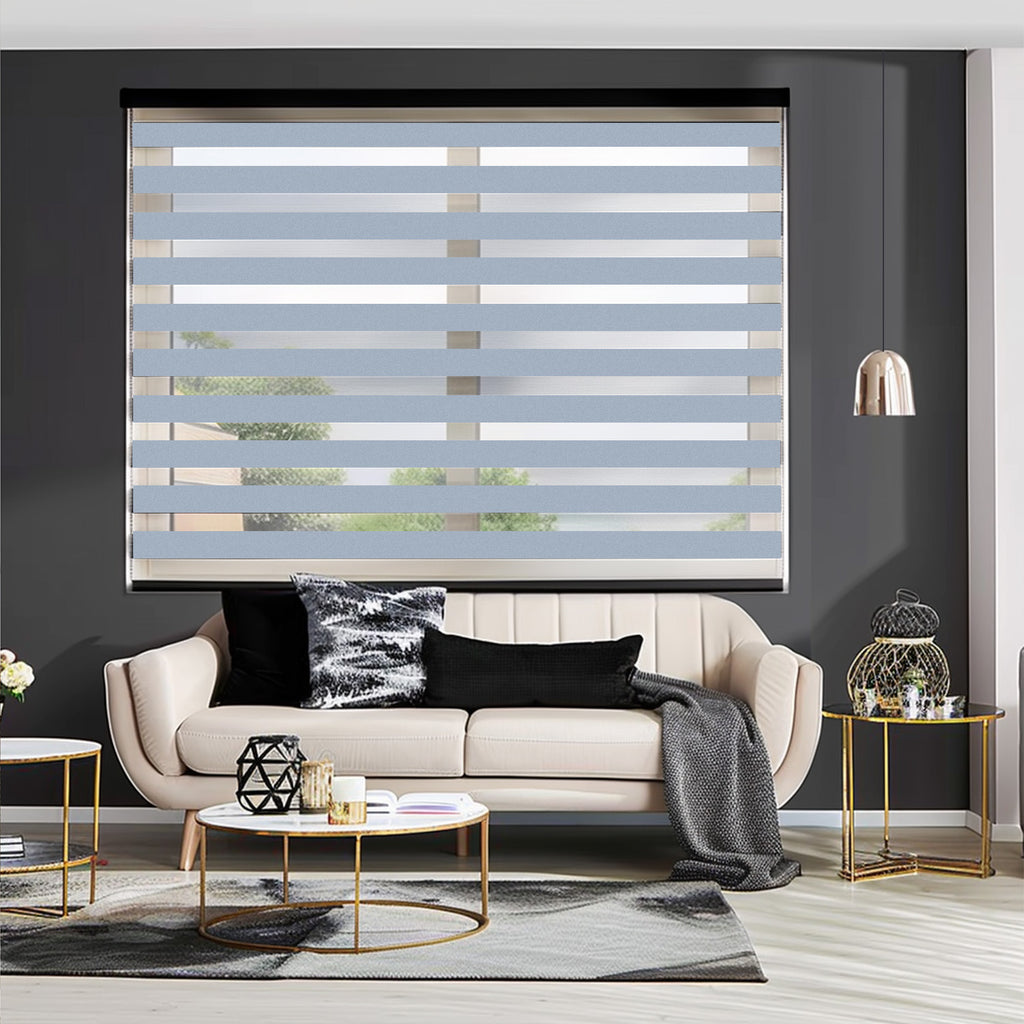 Elodie Custom Blackout and Waterproof Zebra Blinds - Deconovo US