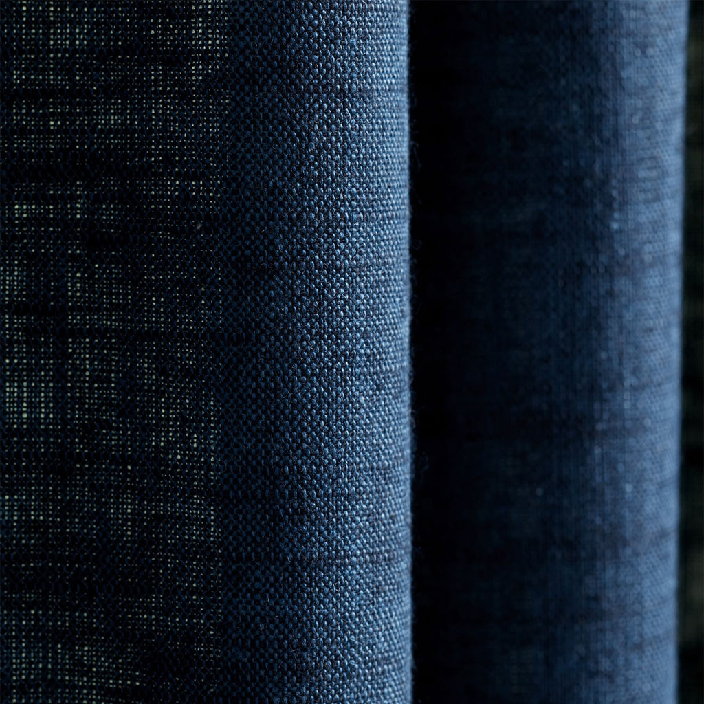 Olivia Custom Linen Blackout Curtains - Deconovo US