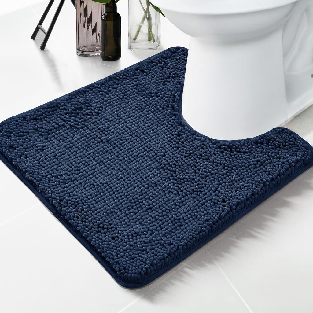 Deconovo Bath Mat - Toilet Rugs U Shaped, Extra Soft Plush Bathroom Rug for Bathroom - Deconovo US