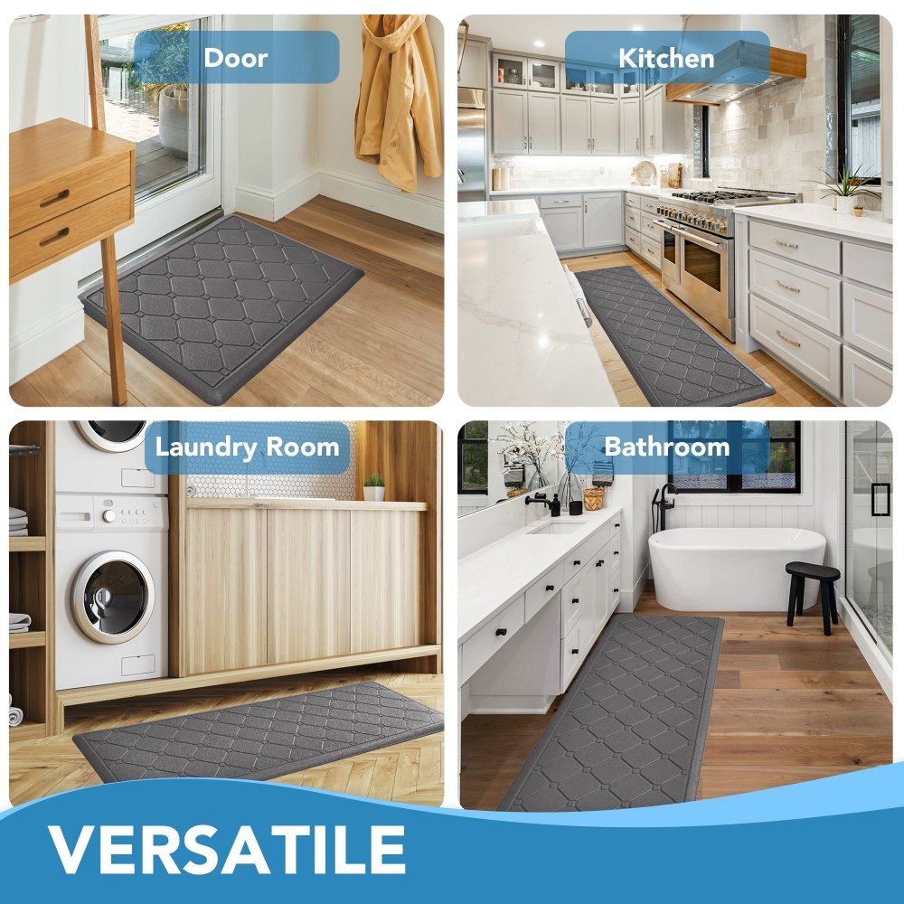 Anti - Fatigue Kitchen Mat – Diamond Weave Edition - Deconovo US