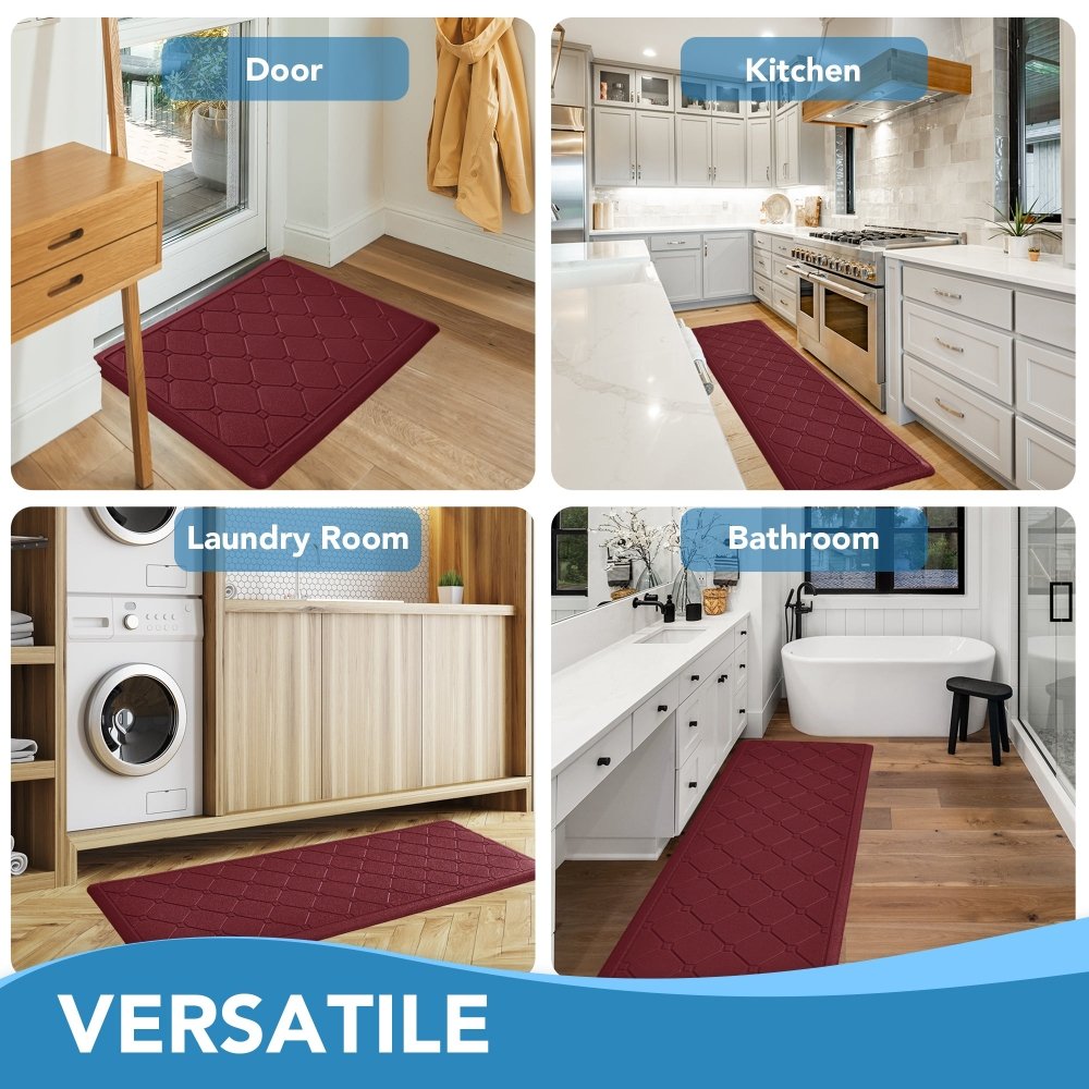 Anti - Fatigue Kitchen Mat – Diamond Weave Edition - Deconovo US