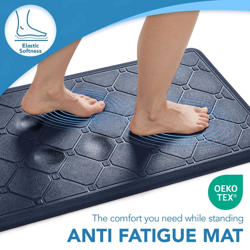 Anti - Fatigue Kitchen Mat – Diamond Weave Edition - Deconovo US
