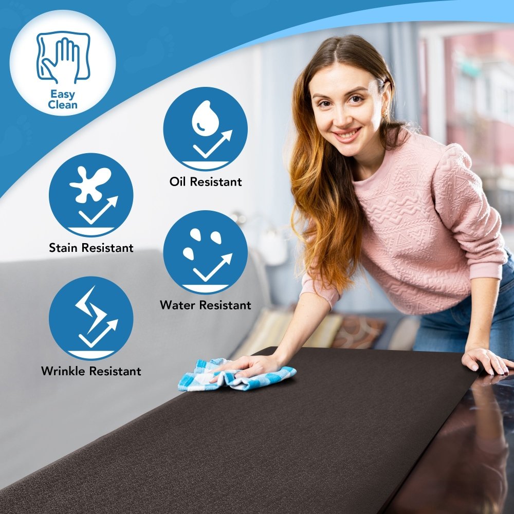 Anti - Fatigue Kitchen Mats Non Slip Foam Cushioned Rugs - Deconovo US