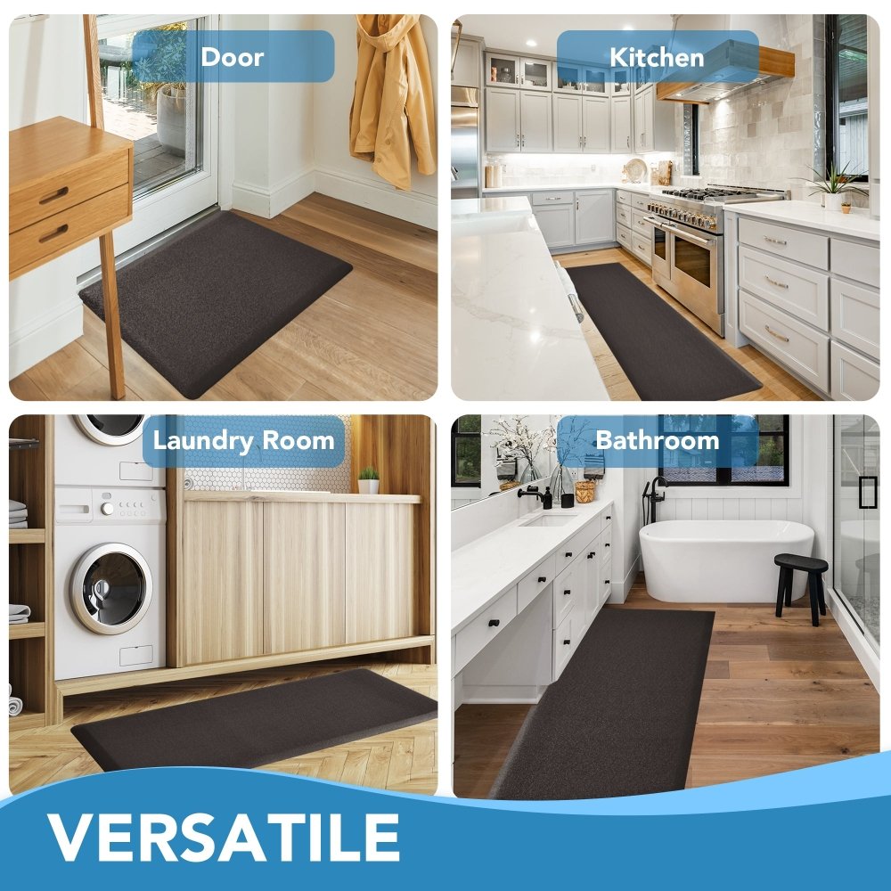 Anti - Fatigue Kitchen Mats Non Slip Foam Cushioned Rugs - Deconovo US