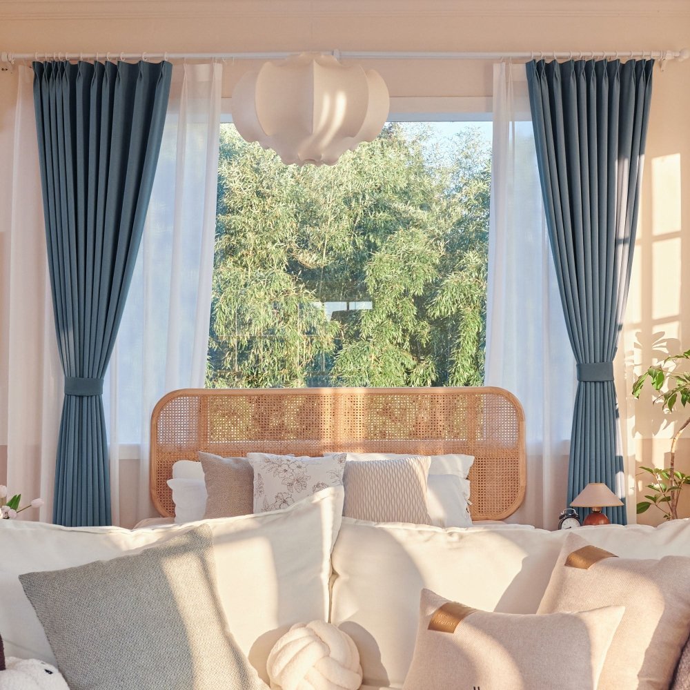 Bianca Custom Cashmere Blackout Curtains - Deconovo US