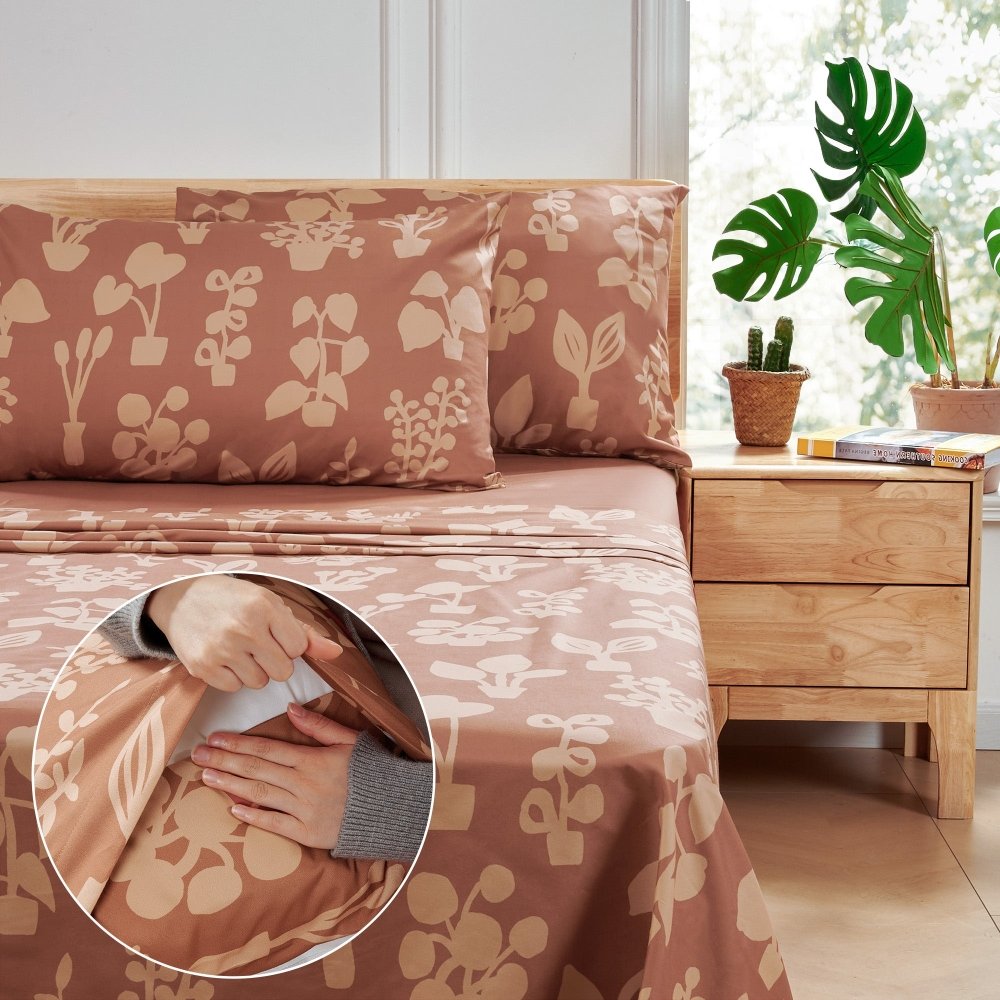 Bohome Foliage Bedding Sets - Deconovo US