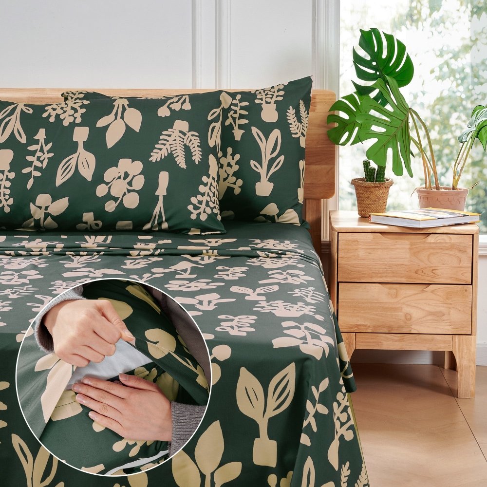 Bohome Foliage Bedding Sets - Deconovo US