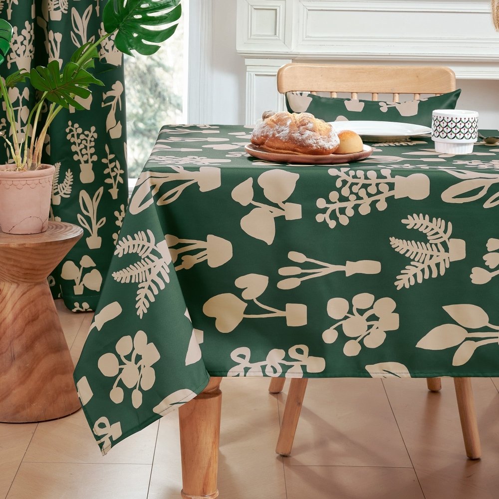 Bohome Foliage Tablecloth - Deconovo US