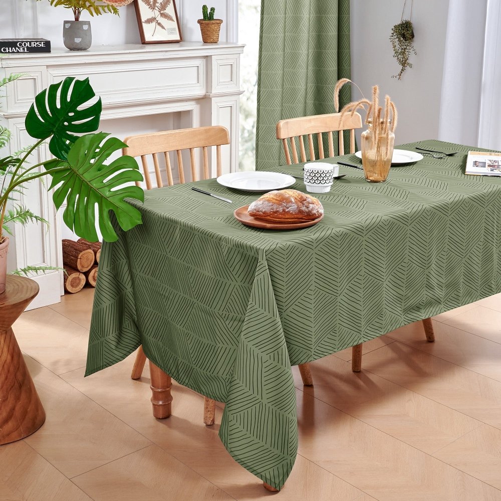 Bohome Rattan Tablecloth - Deconovo US