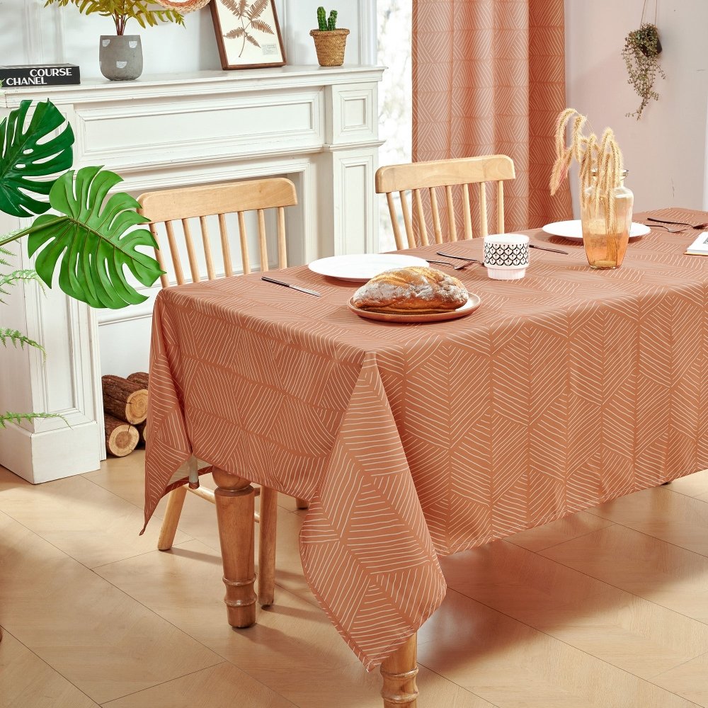 Bohome Rattan Tablecloth - Deconovo US