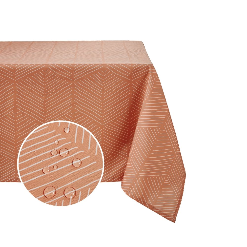 Bohome Rattan Tablecloth - Deconovo US