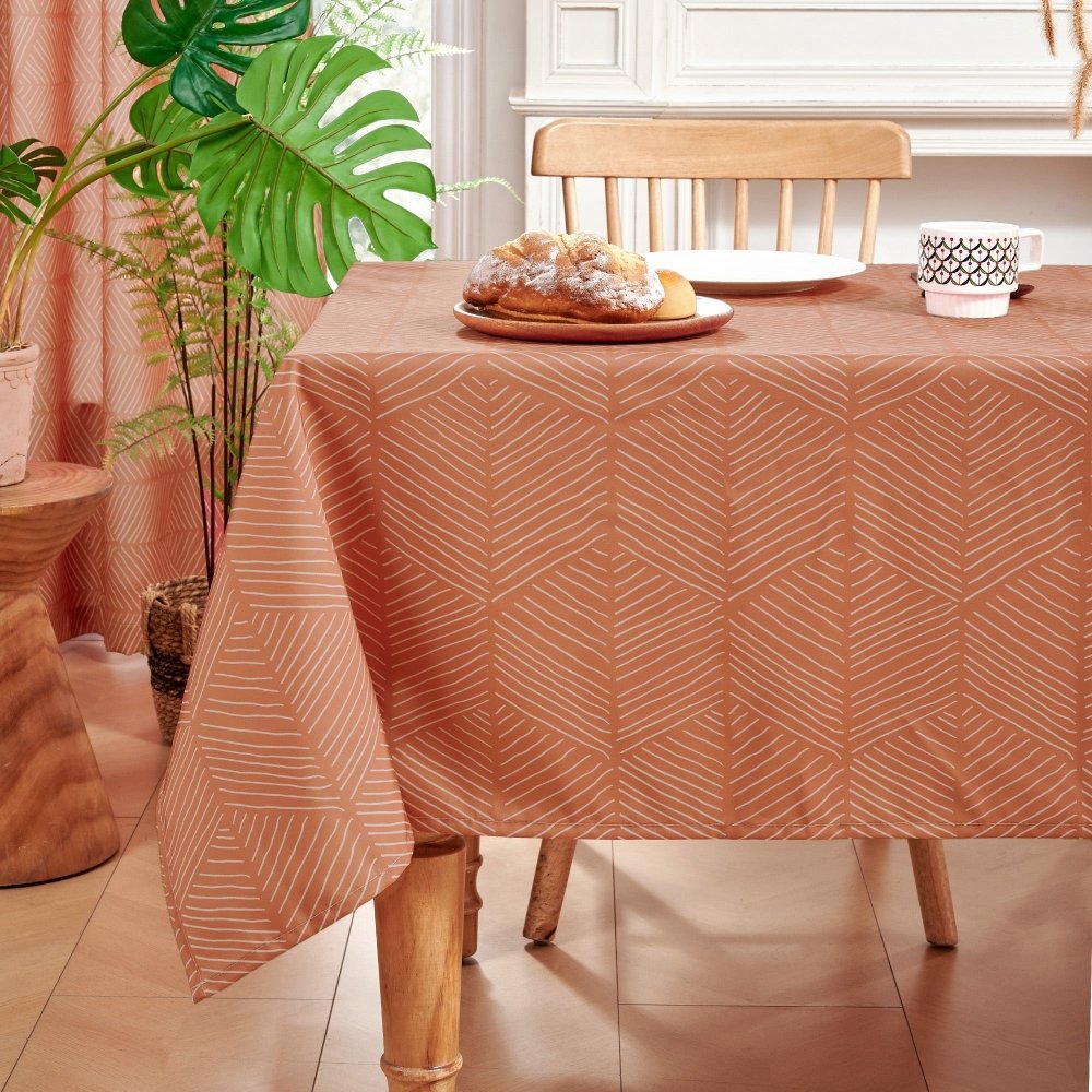 Bohome Rattan Tablecloth - Deconovo US