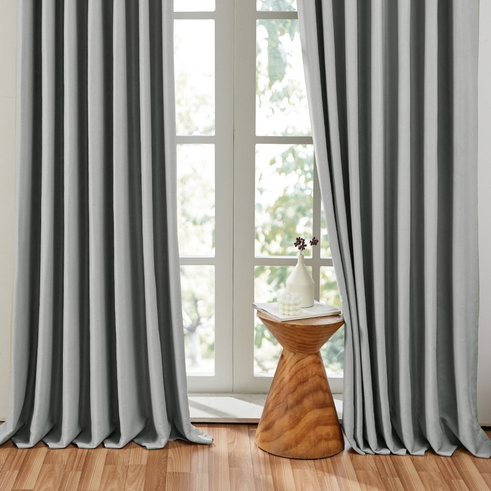 Cecilia Embossed Blackout Custom Curtains - Deconovo US