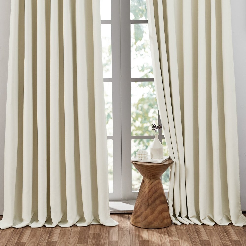 Cecilia Embossed Blackout Custom Curtains - Deconovo US