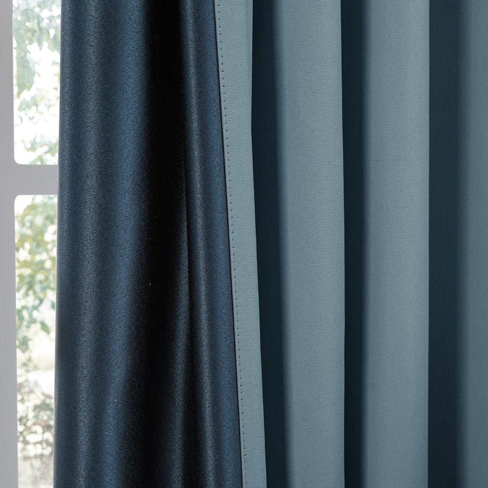 Cecilia Embossed Blackout Custom Curtains - Deconovo US