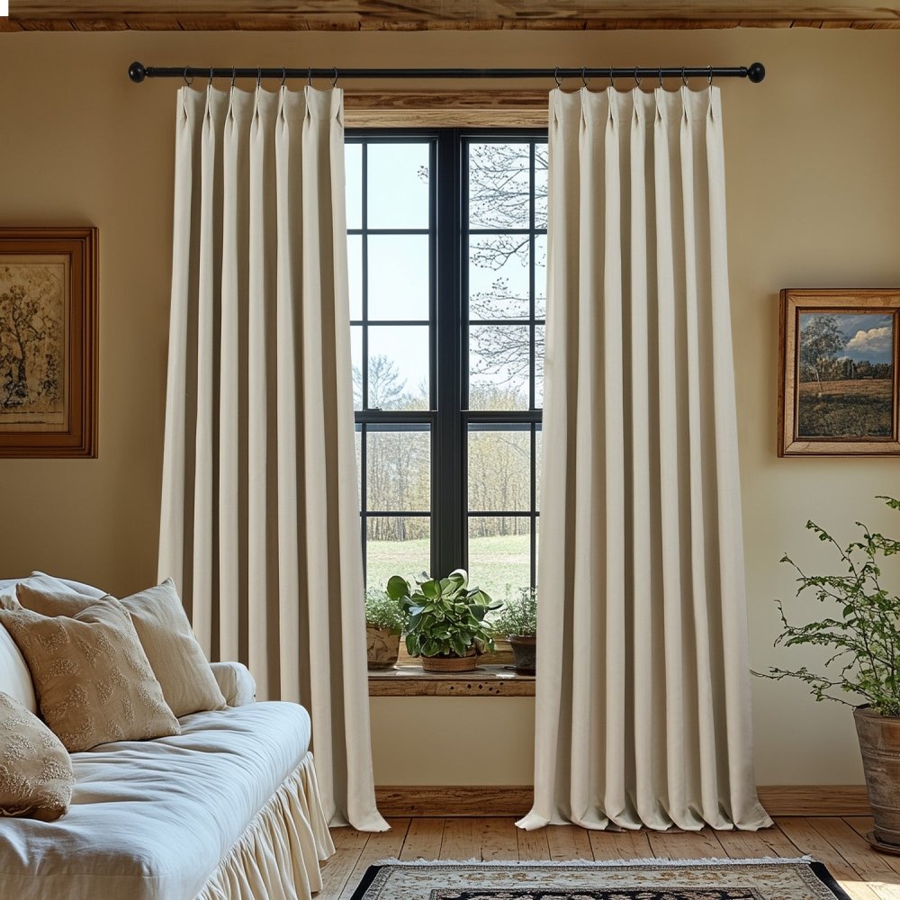Cecilia Embossed Blackout Custom Curtains - Deconovo US