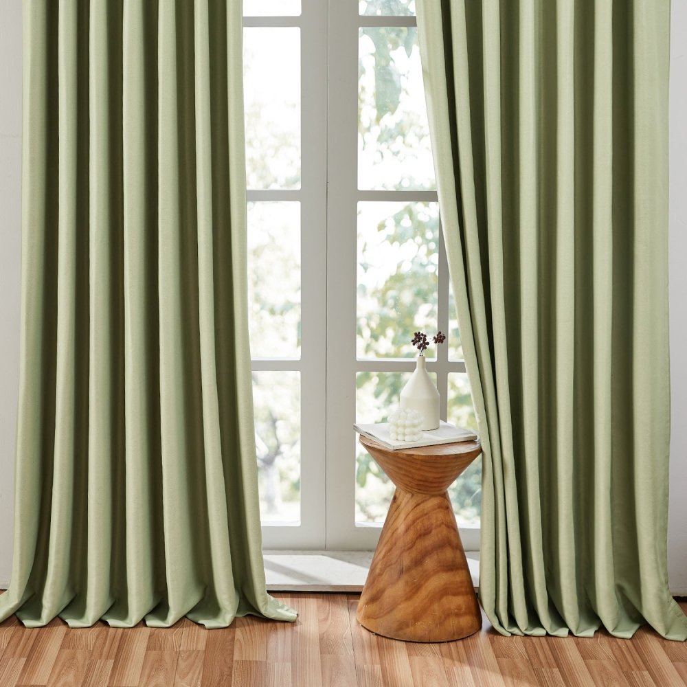 Cecilia Embossed Blackout Custom Curtains - Deconovo US