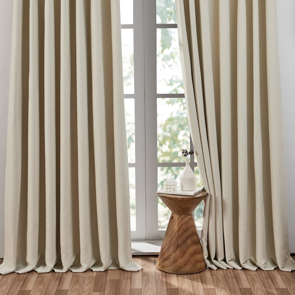 Cecilia Embossed Blackout Custom Curtains - Deconovo US