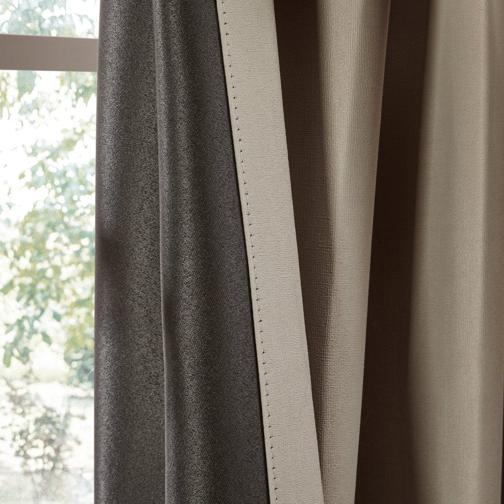 Cecilia Embossed Blackout Custom Curtains - Deconovo US