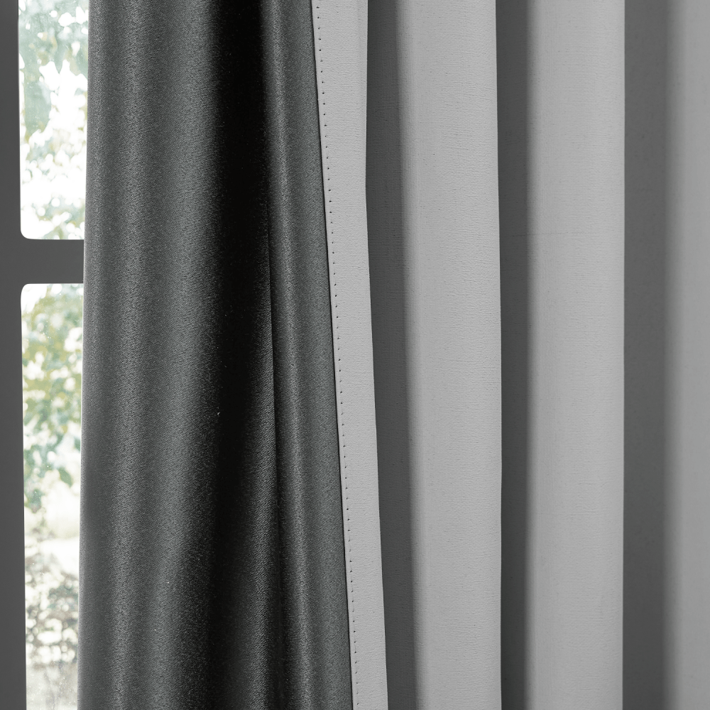 Cecilia Embossed Blackout Custom Curtains - Deconovo US