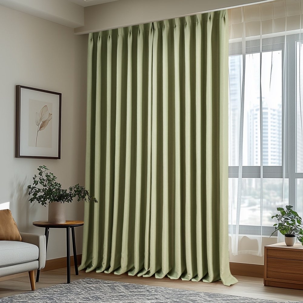 Cecilia Embossed Blackout Custom Curtains - Deconovo US