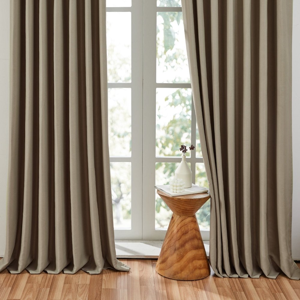 Cecilia Embossed Blackout Custom Curtains - Deconovo US