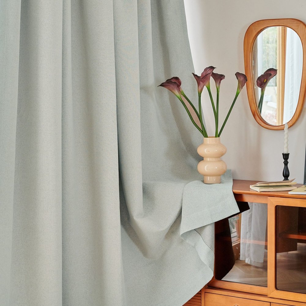 Darlene Custom Solid Color Carnival Blackout Curtains - Deconovo US
