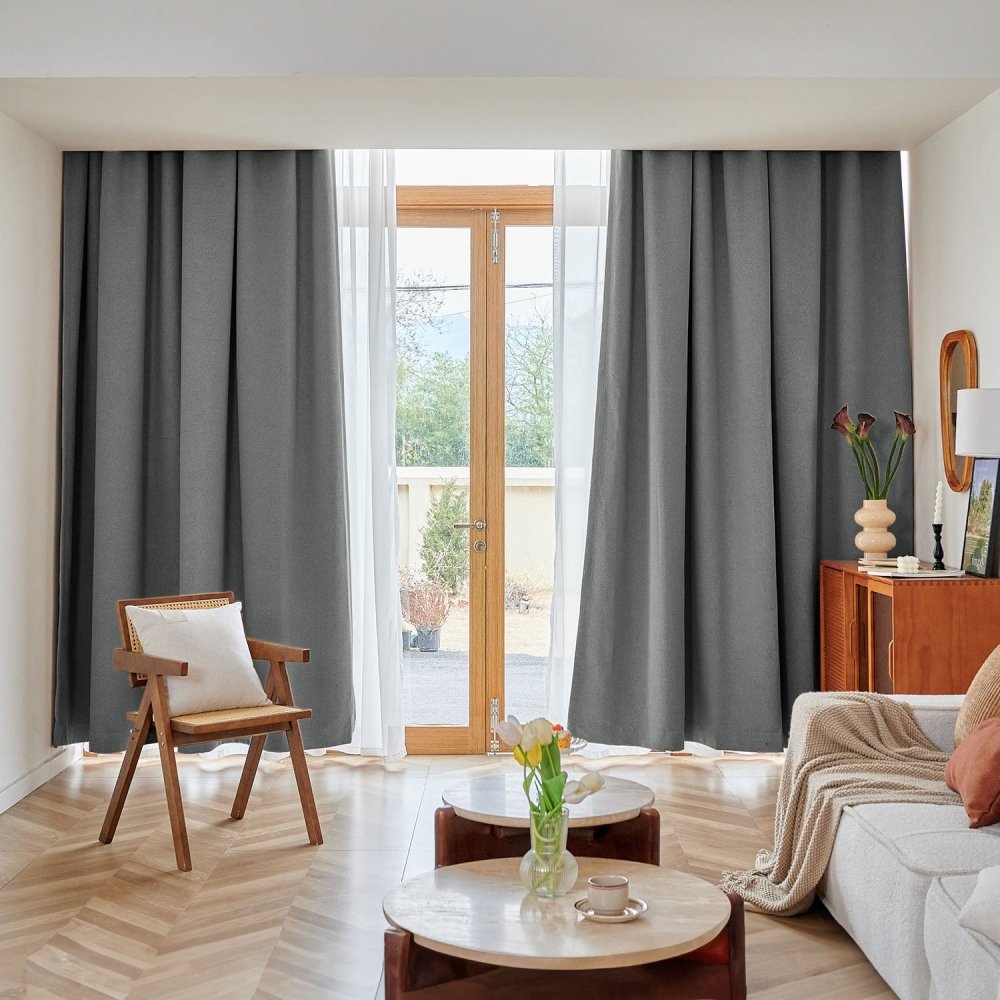 Darlene Custom Solid Color Carnival Blackout Curtains - Deconovo US