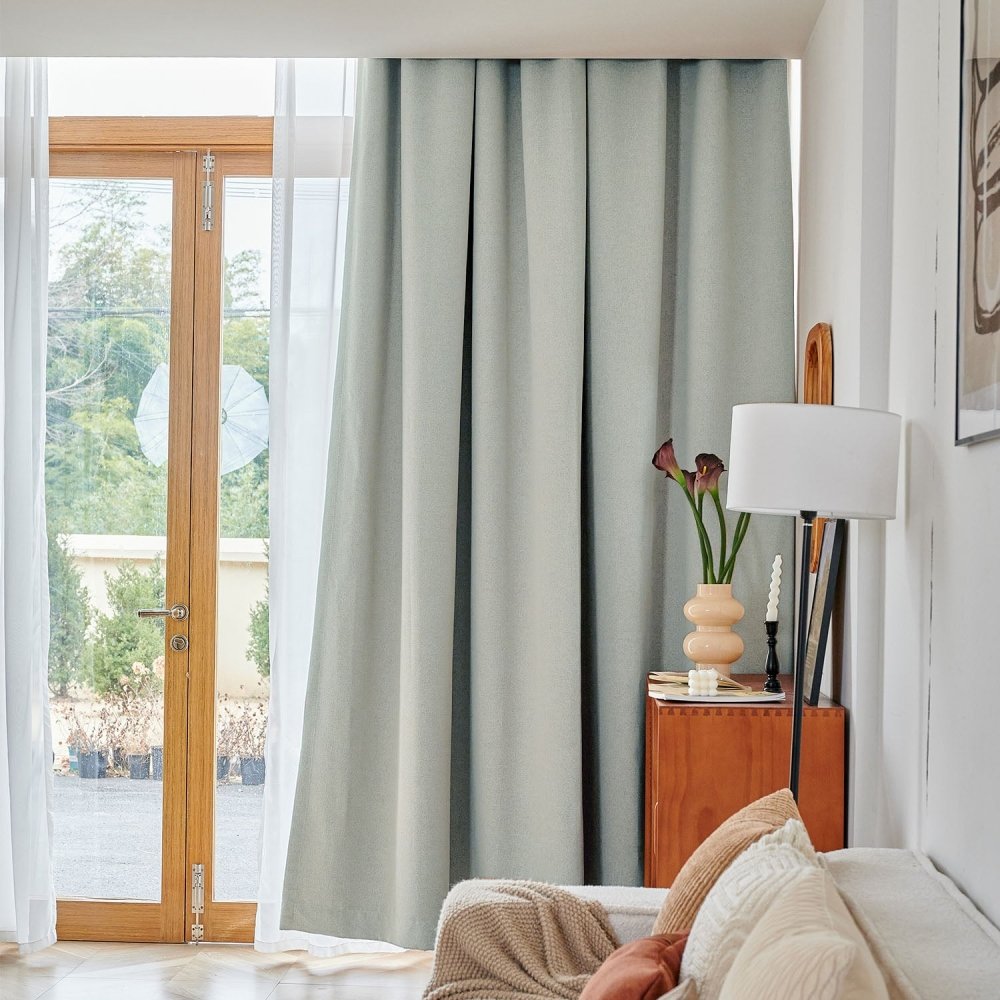 Darlene Custom Solid Color Carnival Blackout Curtains - Deconovo US