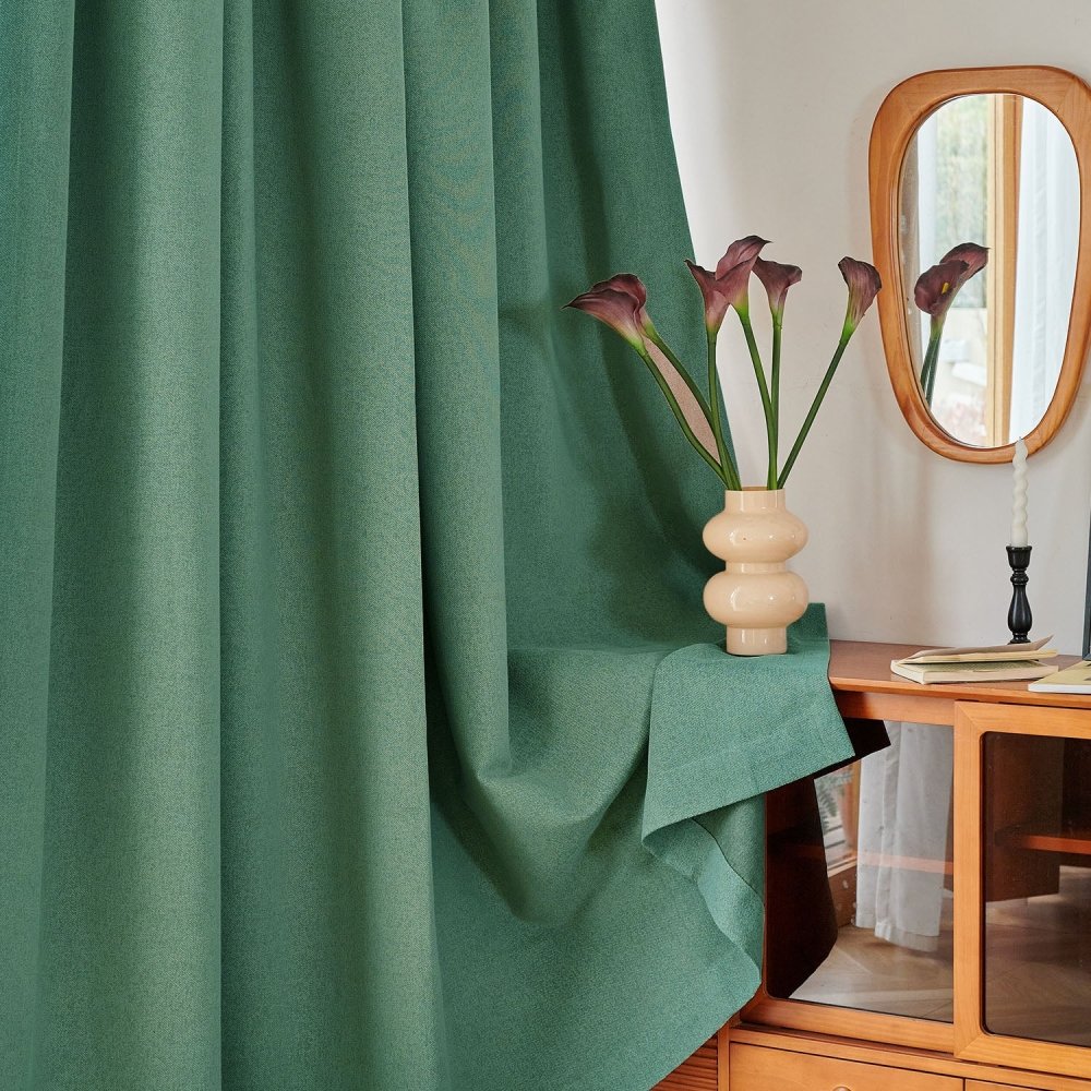 Darlene Custom Solid Color Carnival Blackout Curtains - Deconovo US