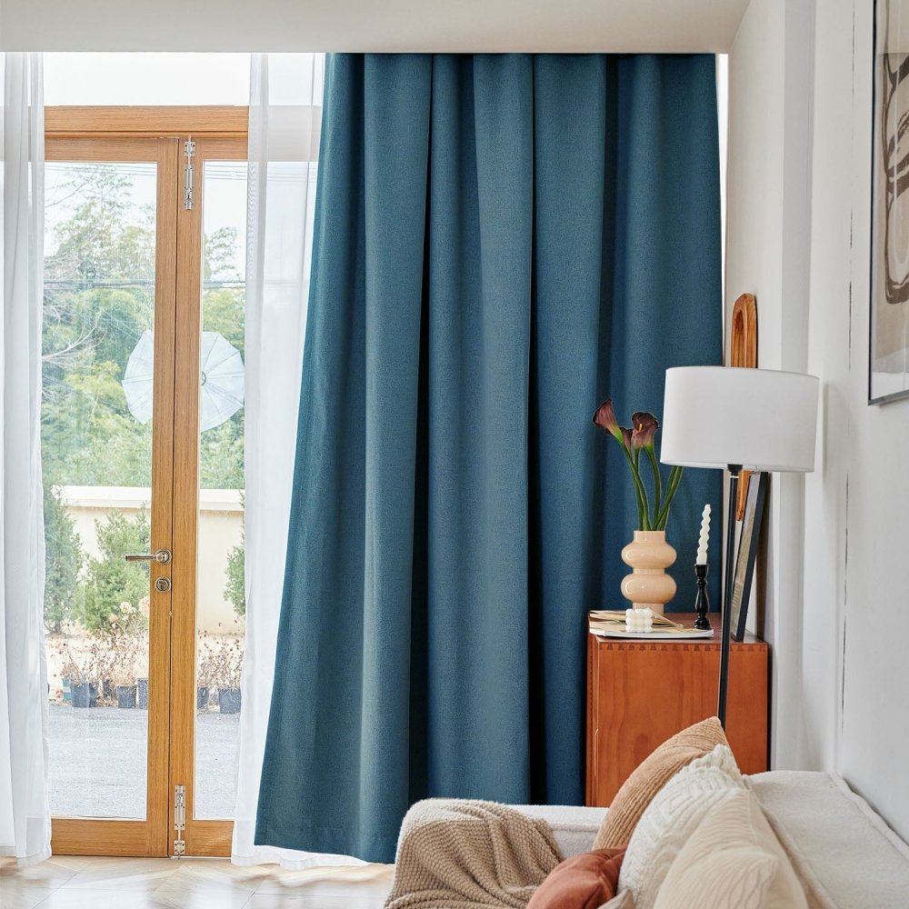 Darlene Custom Solid Color Carnival Blackout Curtains - Deconovo US