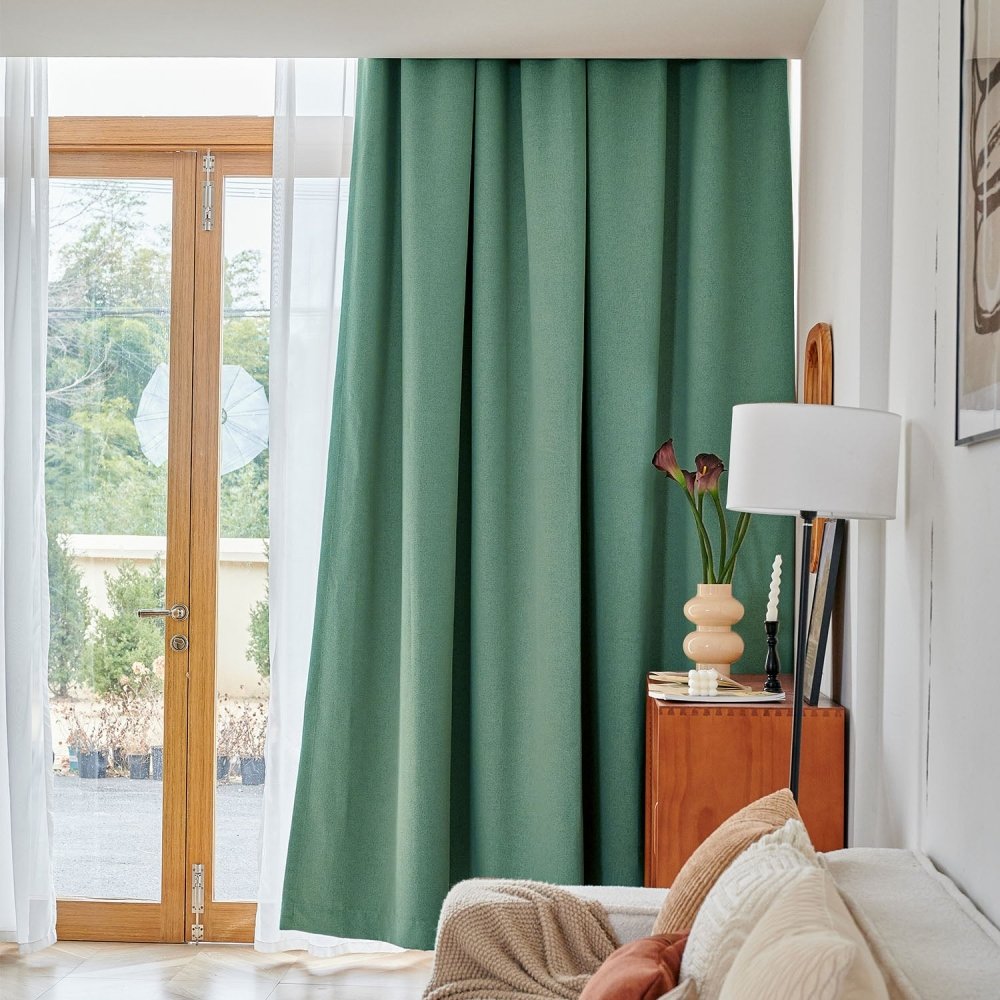 Darlene Custom Solid Color Carnival Blackout Curtains - Deconovo US
