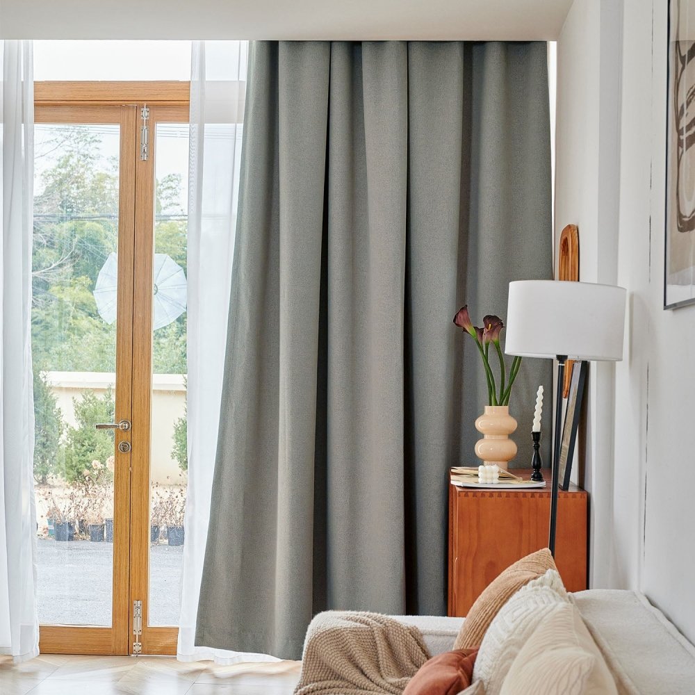 Darlene Custom Solid Color Carnival Blackout Curtains - Deconovo US