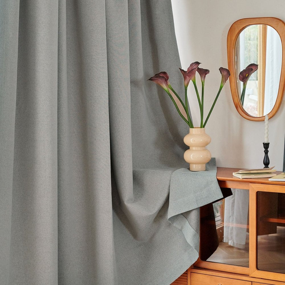 Darlene Custom Solid Color Carnival Blackout Curtains - Deconovo US