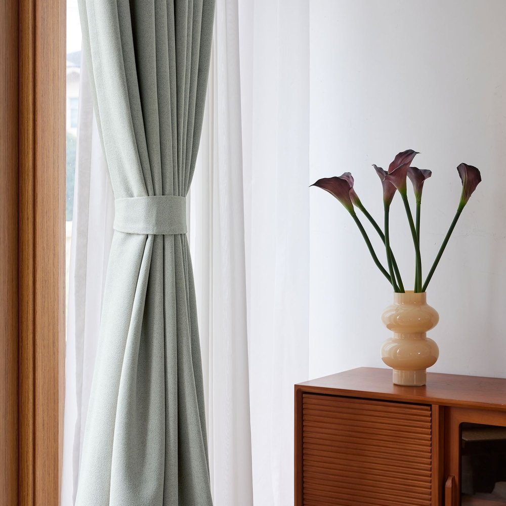Darlene Custom Solid Color Carnival Blackout Curtains - Deconovo US