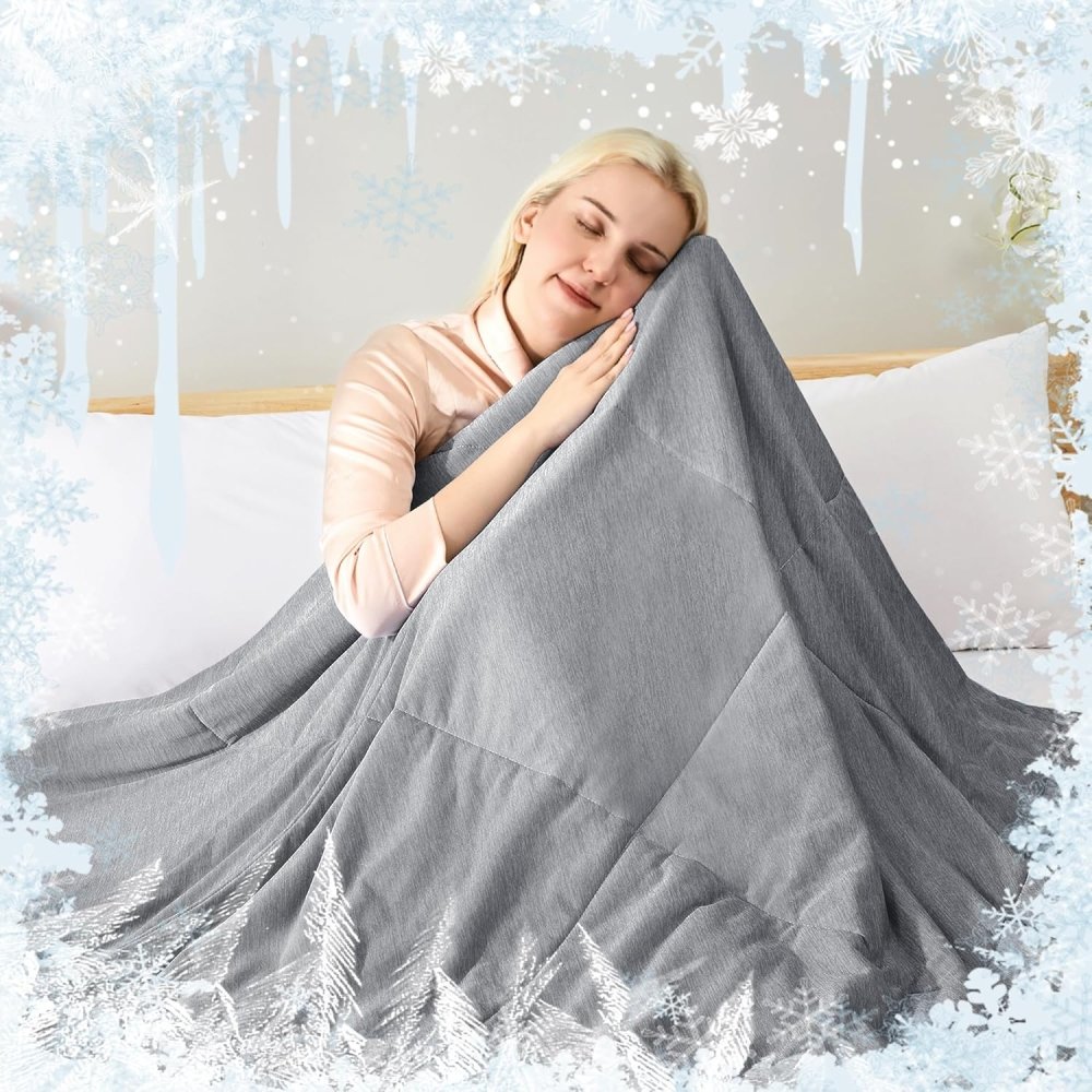 Deconovo Cooling Comforter – Cold Touch Fabric for Hot Sleepers & Night Sweats – Oeko - TEX Certified - Deconovo US