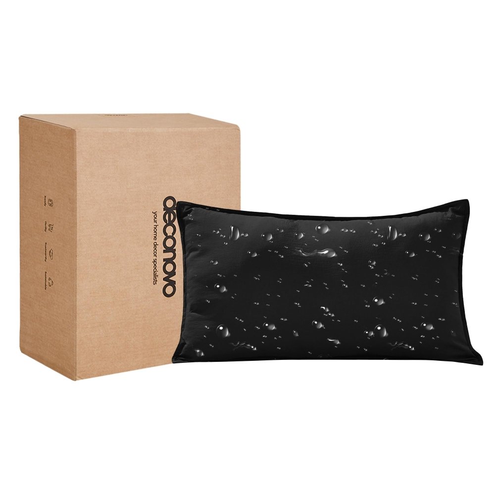 Deconovo Waterproof Outdoor Pillows, Water - Resistant Cushion Inserts, Set of 4 - Deconovo US