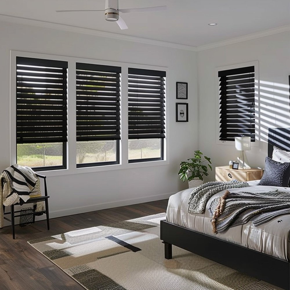 Elodie Custom Blackout and Waterproof Zebra Blinds - Deconovo US