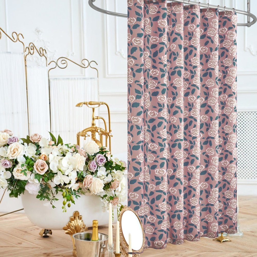 Envogue Bouguet Shower Curtains - Deconovo US
