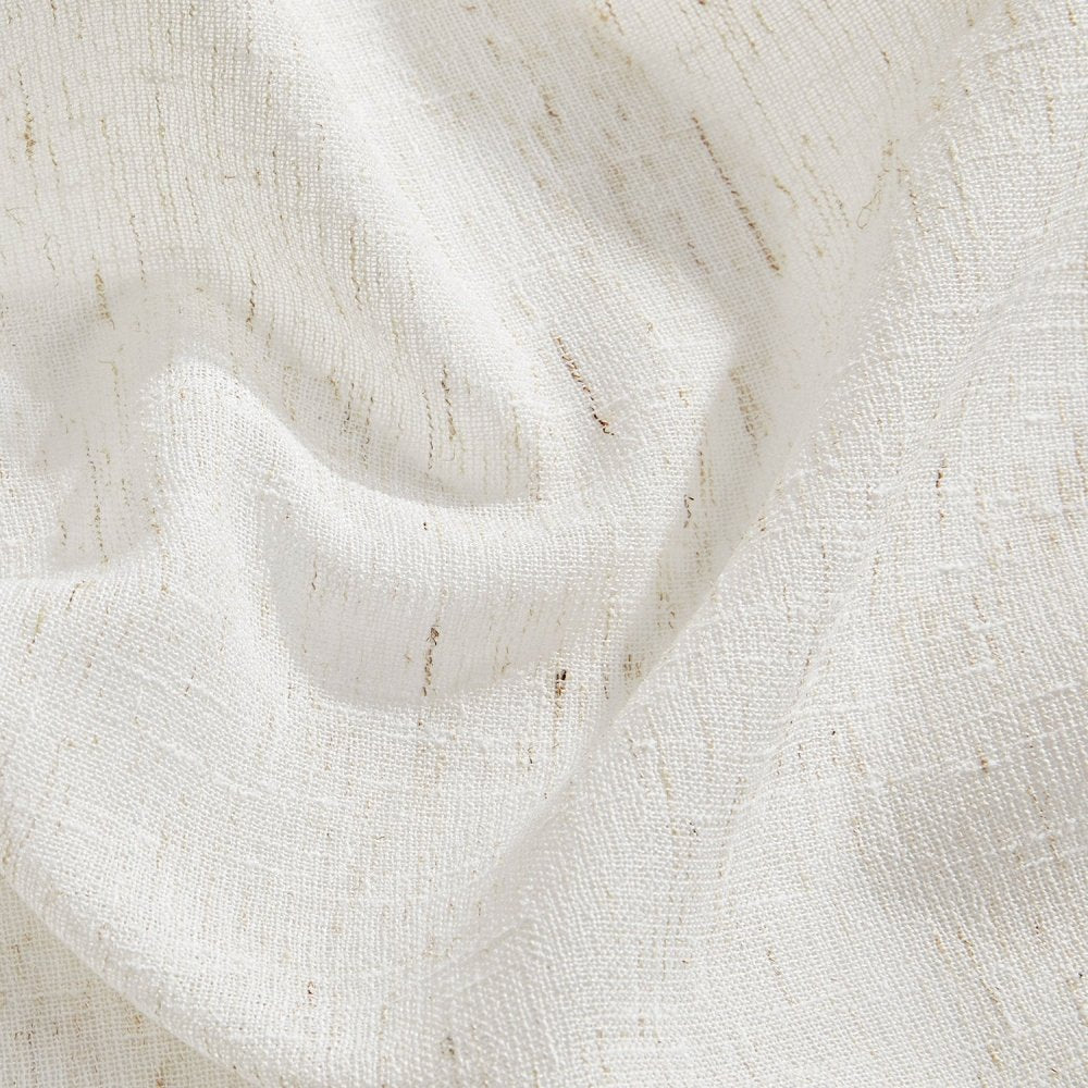 Eunice Turkish Rustic Heavy Linen Sheer Curtains - Deconovo US