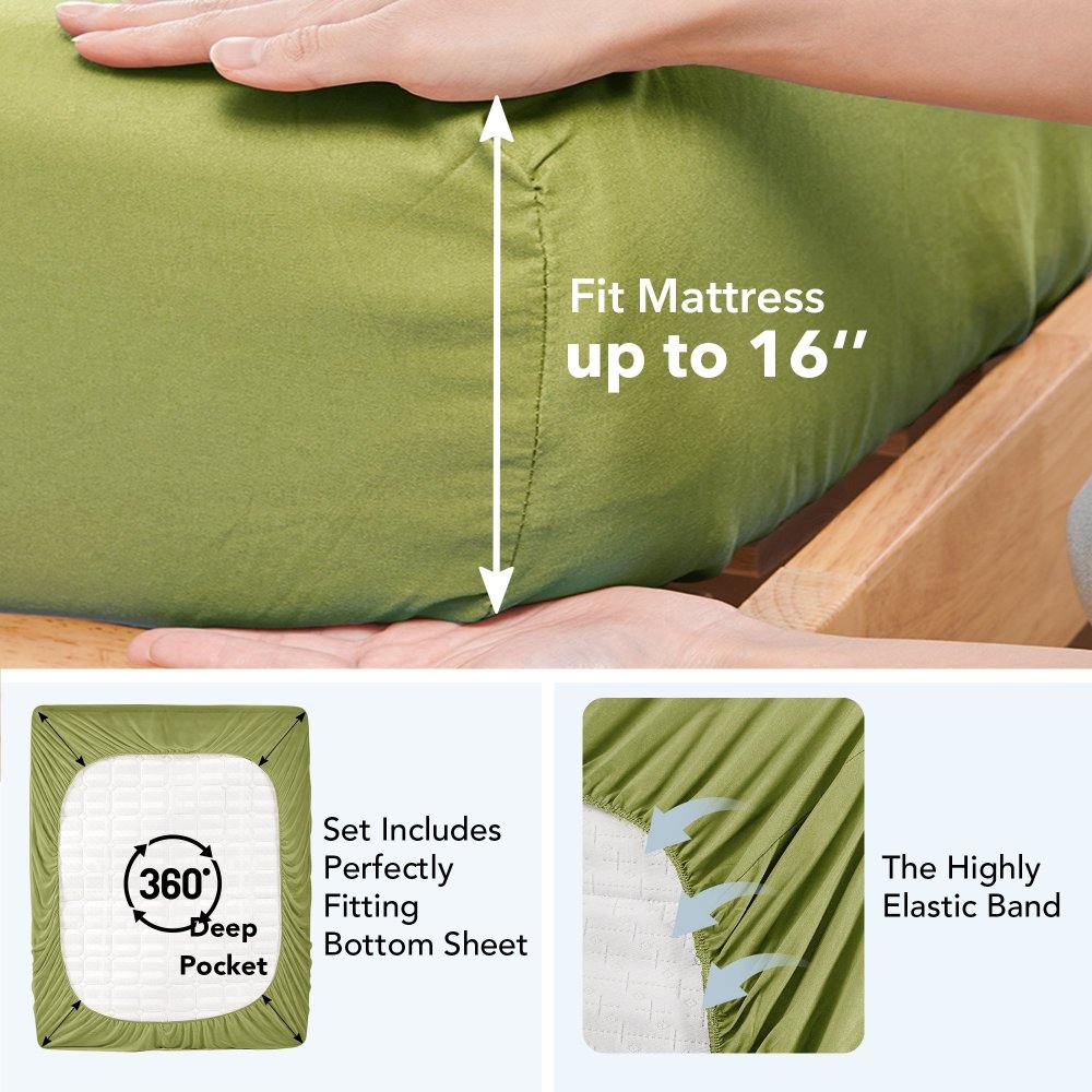 Farmhouse Forest Air Bedding Set - Deconovo US