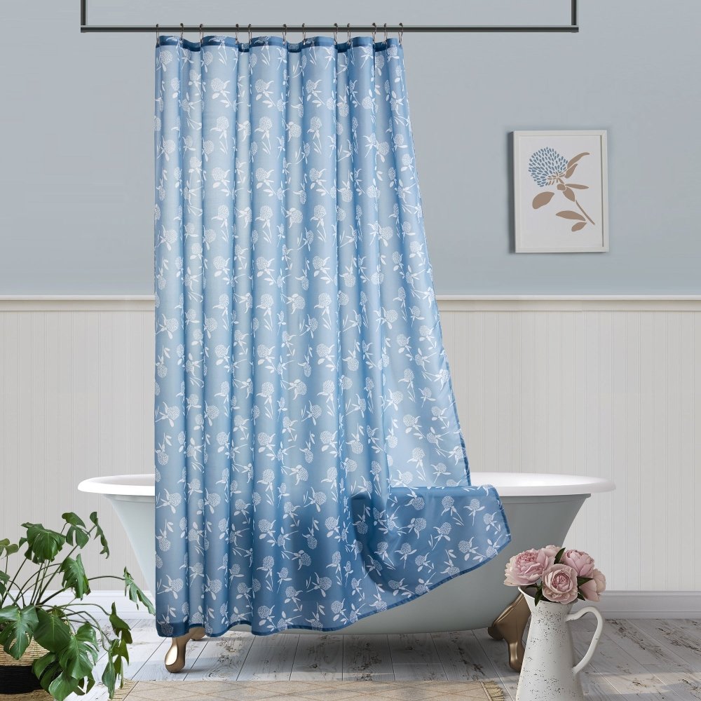 Farmhouse Happy Shower Curtains - Deconovo US